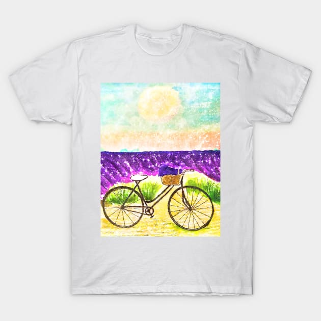 Bike trip No. 3 T-Shirt by asanaworld